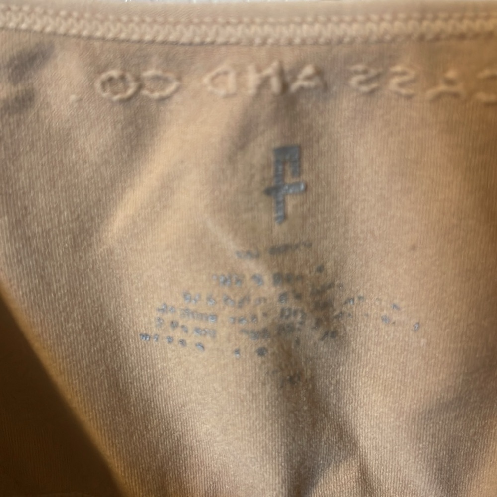Cass and Co. Women's Nude Shapewear Tank, size Large. - Picture 5 of 7